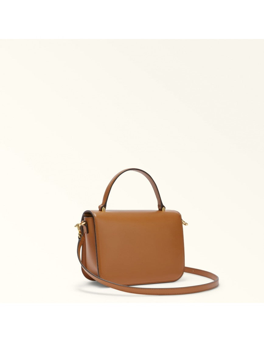 Furla Sfera S Handbag In Leather Color Leather