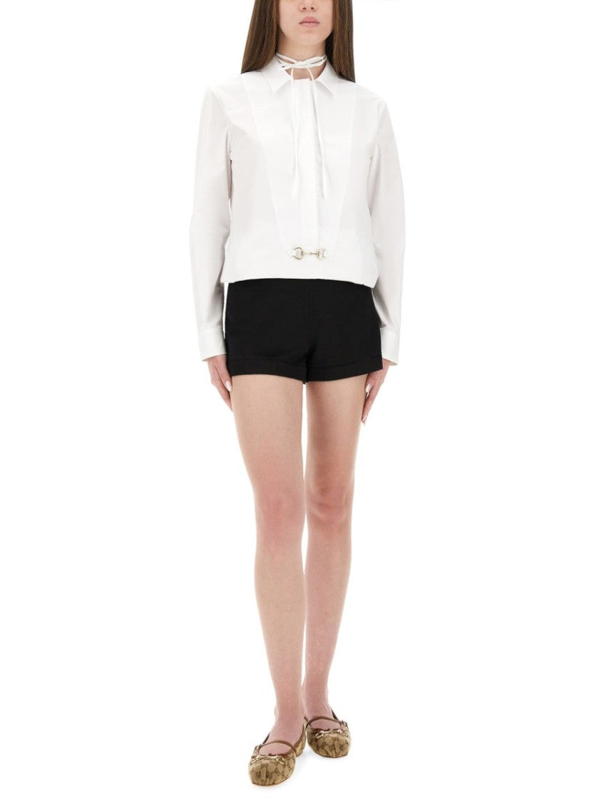 Gucci Cotton Poplin Clamp Shirt