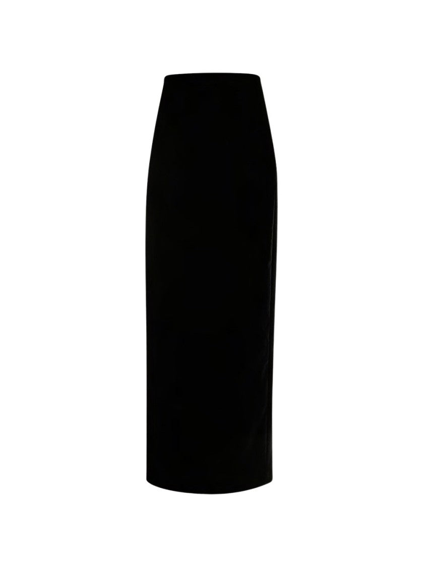 Wardrobe.Nyc Velvet Column Skirt