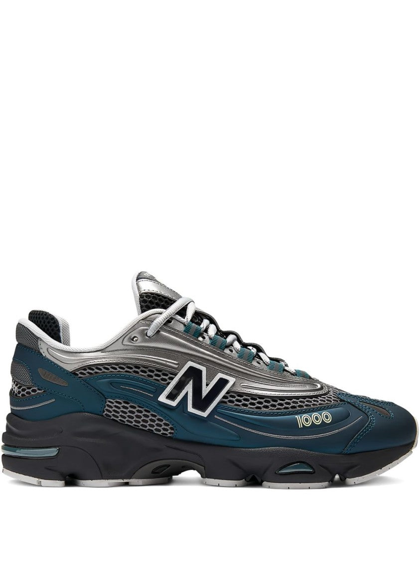 New Balance Lace-Up Sneakers With Sole And Dynamic Design