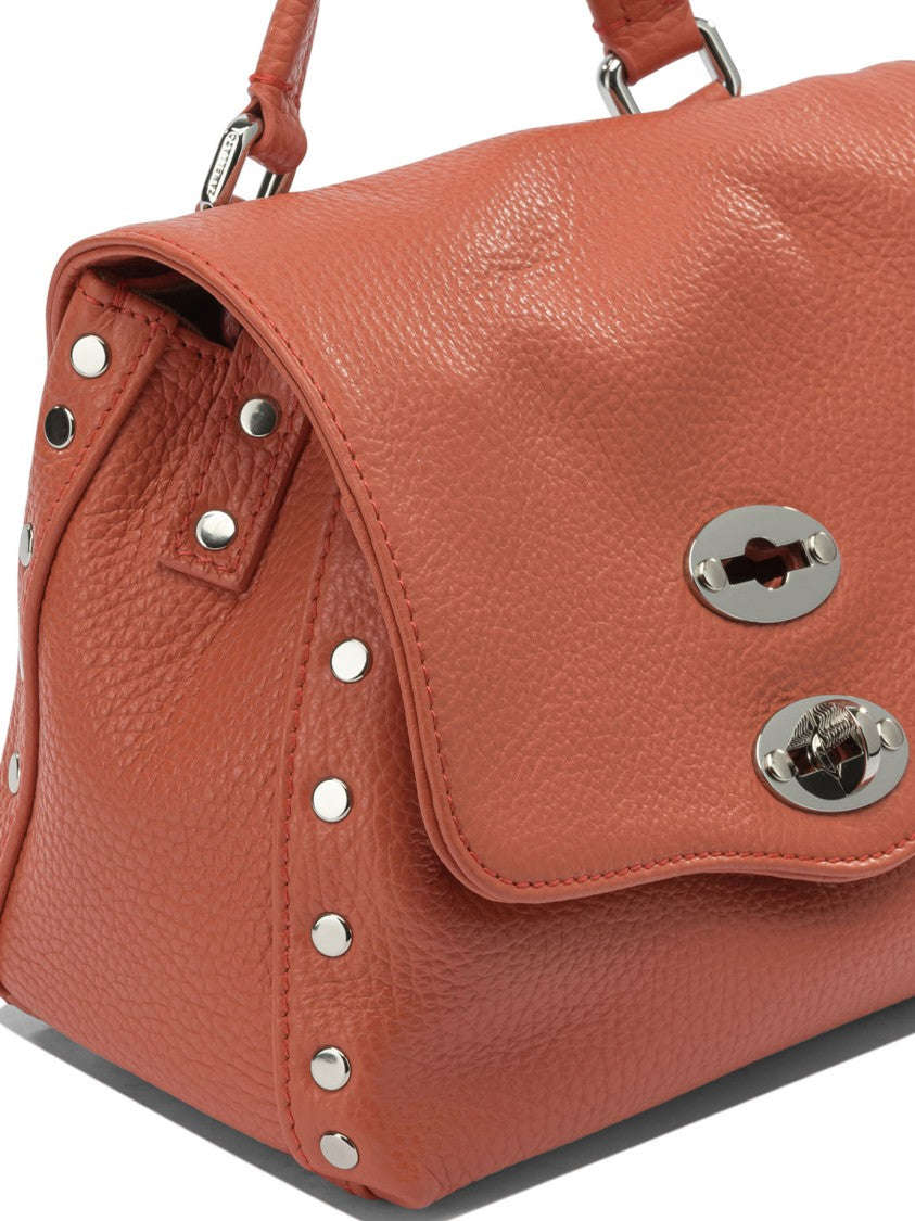 Zanellato Textured Red Leather Handbag