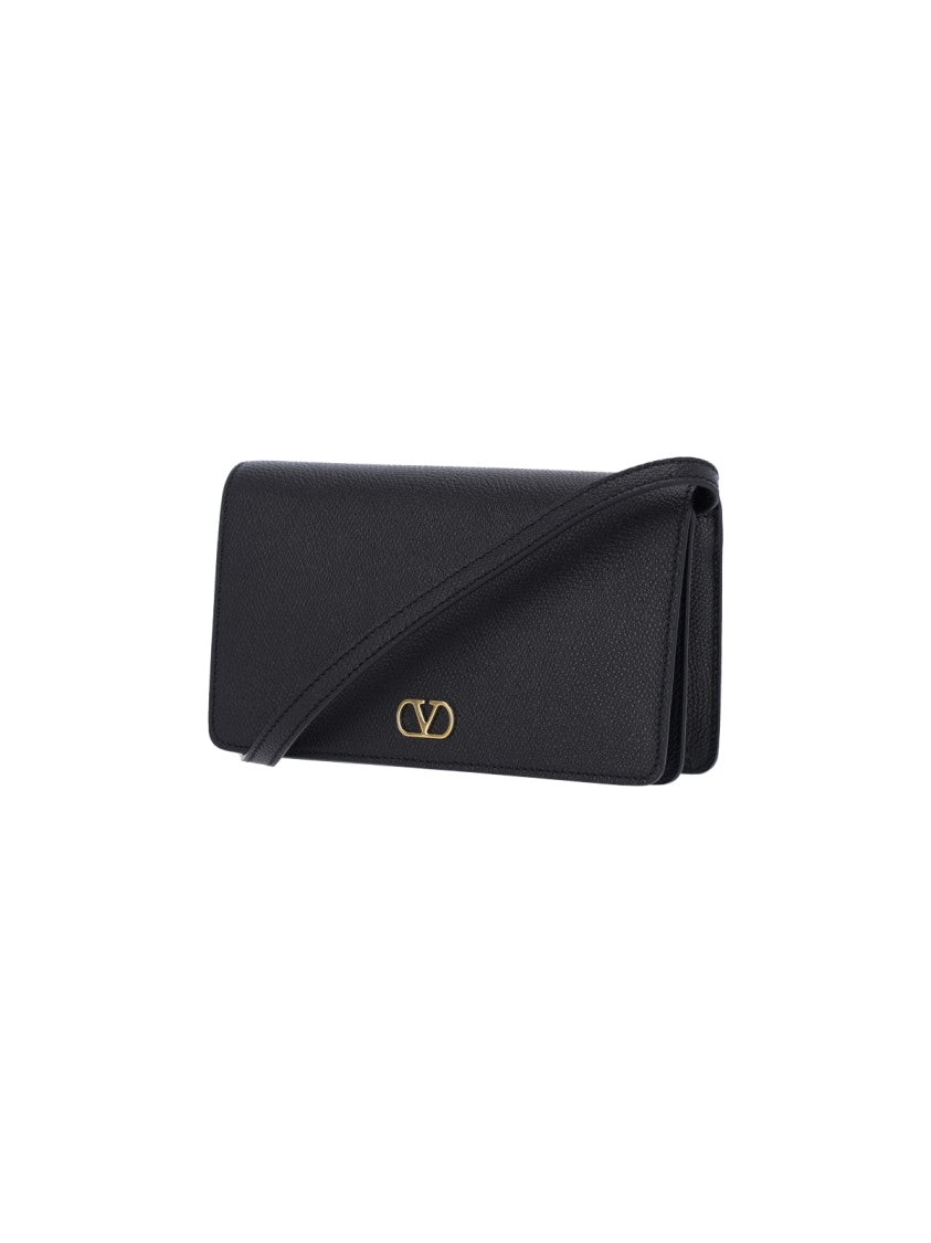 Valentino Garavani "Vlogo Signature" Mini Shoulder Bag Black