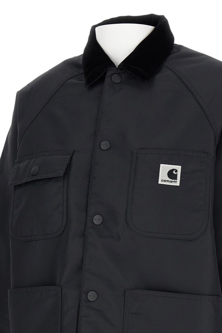 Carhartt Wip Boxy Nylon Jacket With Multiple Pockets And Logo Detail