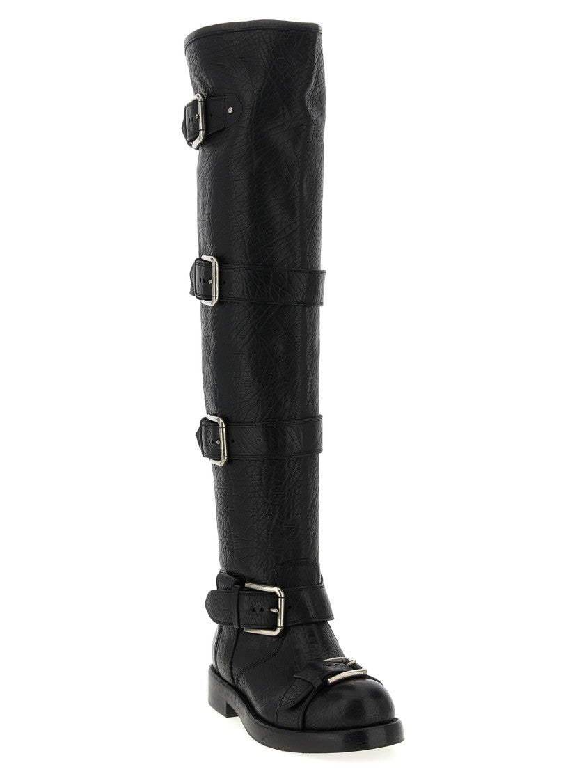 Dolce & Gabbana 'Bernini' Biker Boots