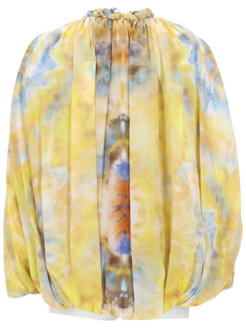 Zimmermann Alchemy Twist Billow Silk Blouse