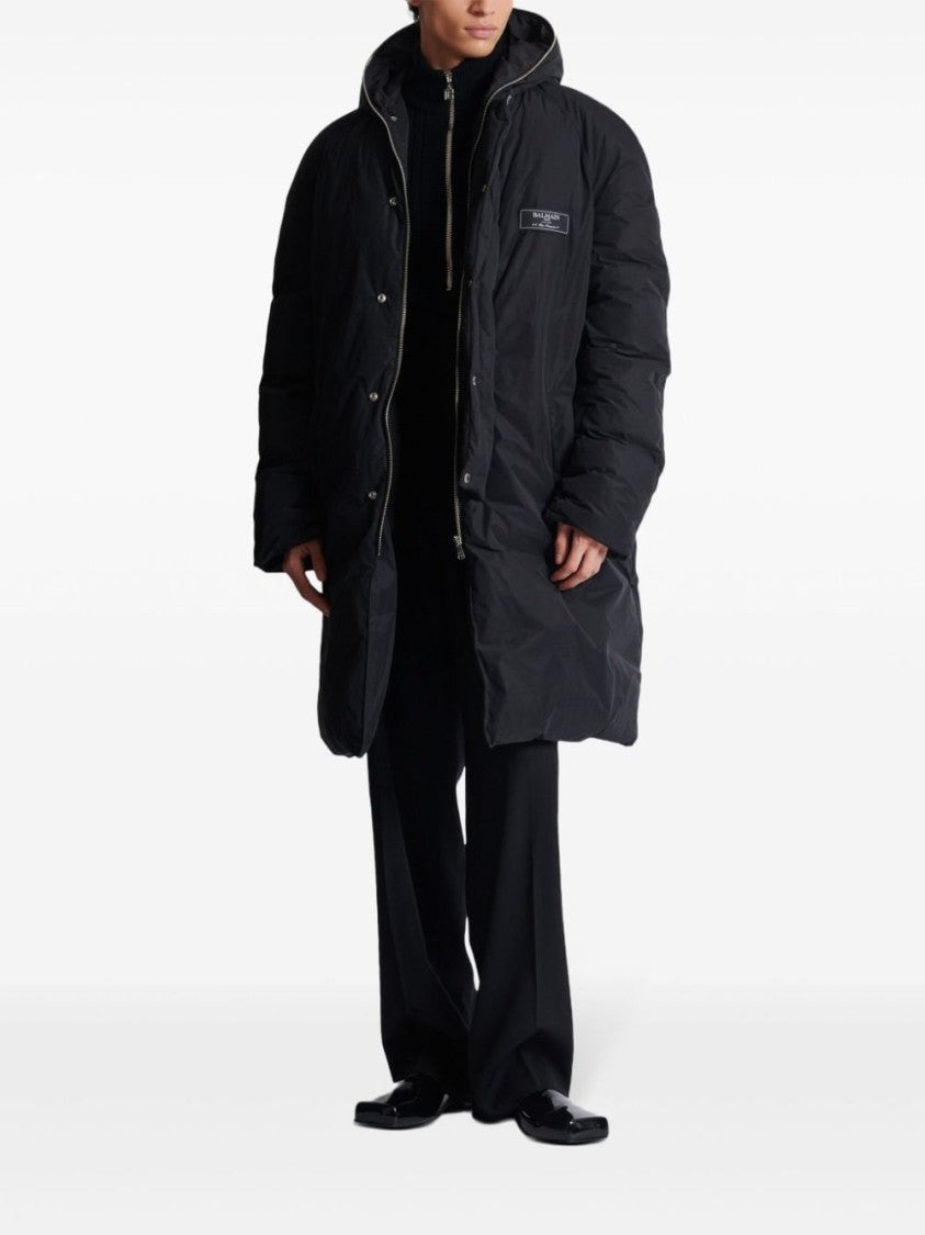 Balmain Satin-Trimmed Black Jacket