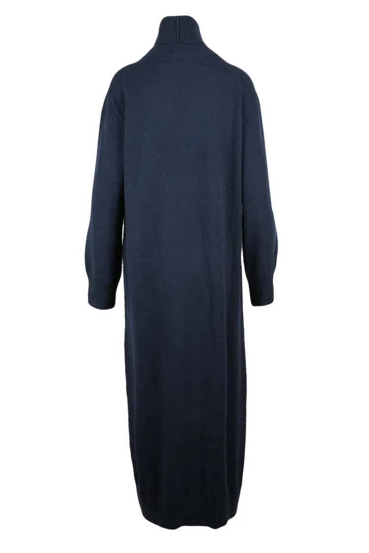 Fabiana Filippi Long Knit Dress - Blue