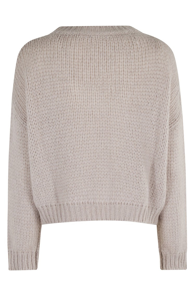 Roberto Collina Textured Knit V-Neck Sweater