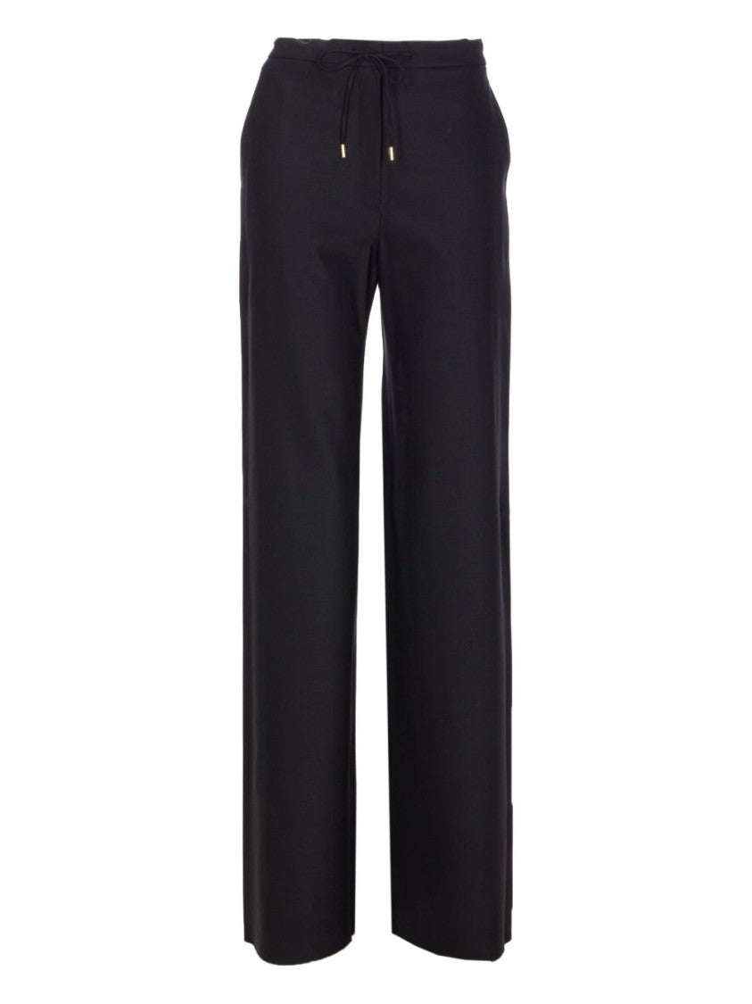 Max Mara Straight-Leg Trousers With Adjustable Drawstring