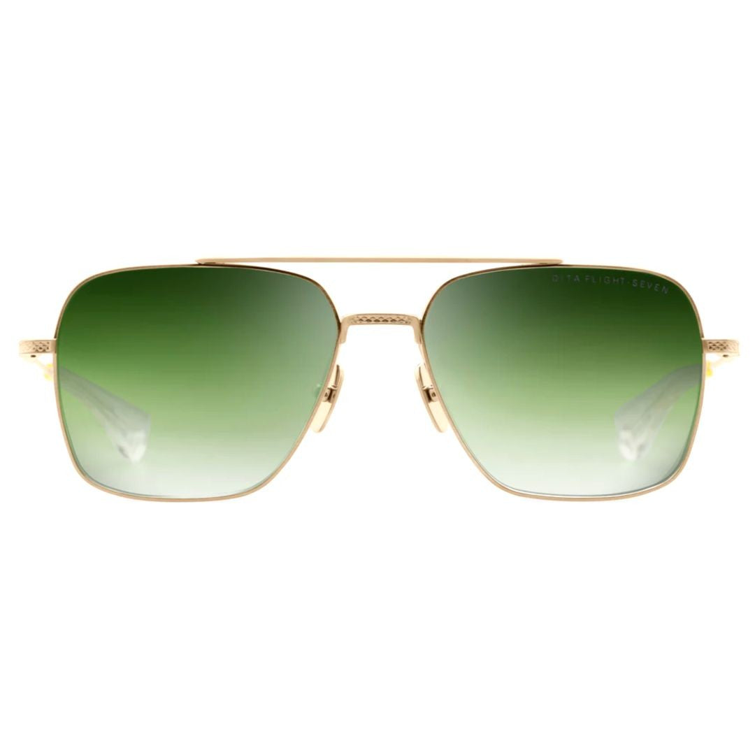 Dita Flight-Seven Gradient Square Titanium Sunglasses