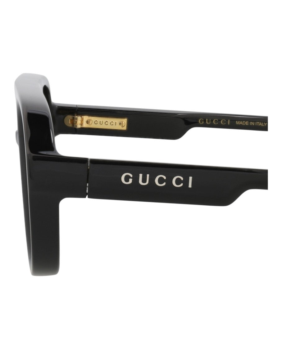 Gucci Aviator-Frame Injection Sunglasses