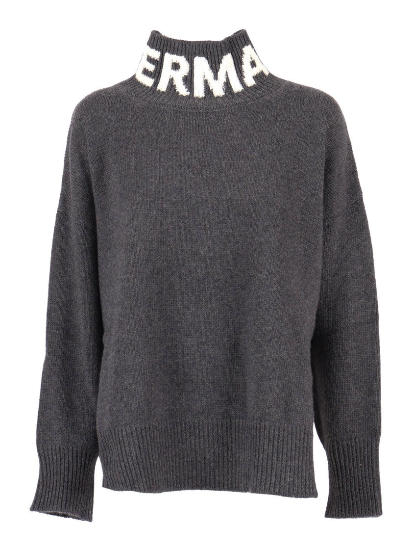 Ermanno Scervino Fitted Turtleneck Sweater With Soft Texture
