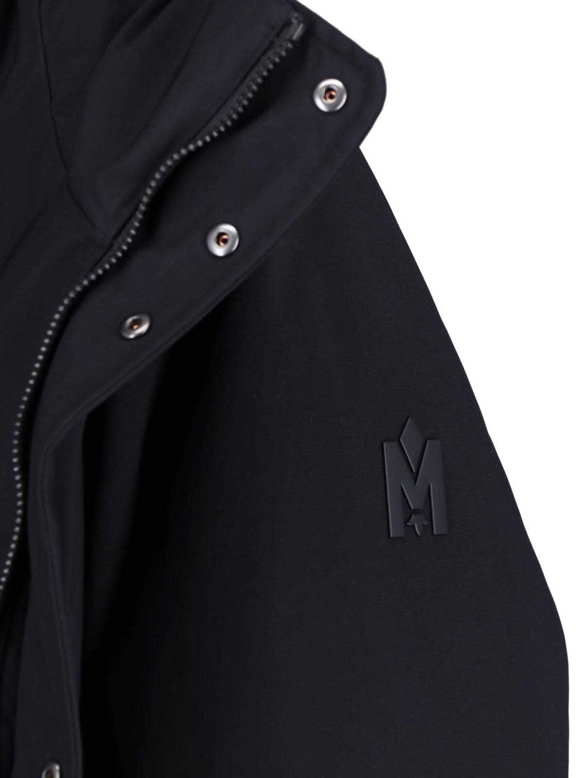 Mackage Black Edward Hooded Waterproof Jacket