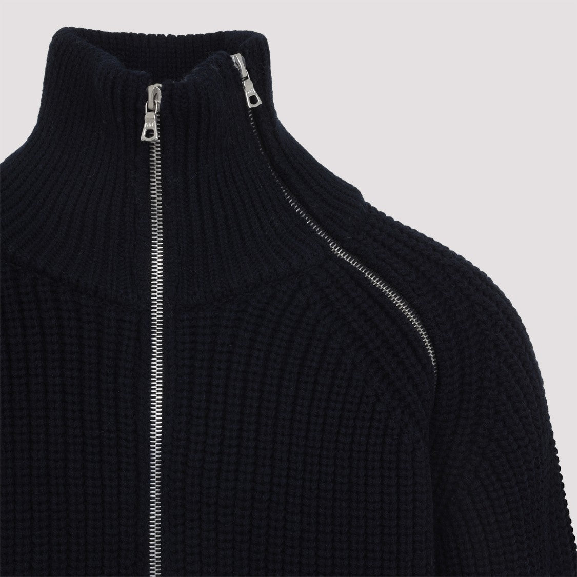 Dries Van Noten Monty Bis Black Wool Pullover