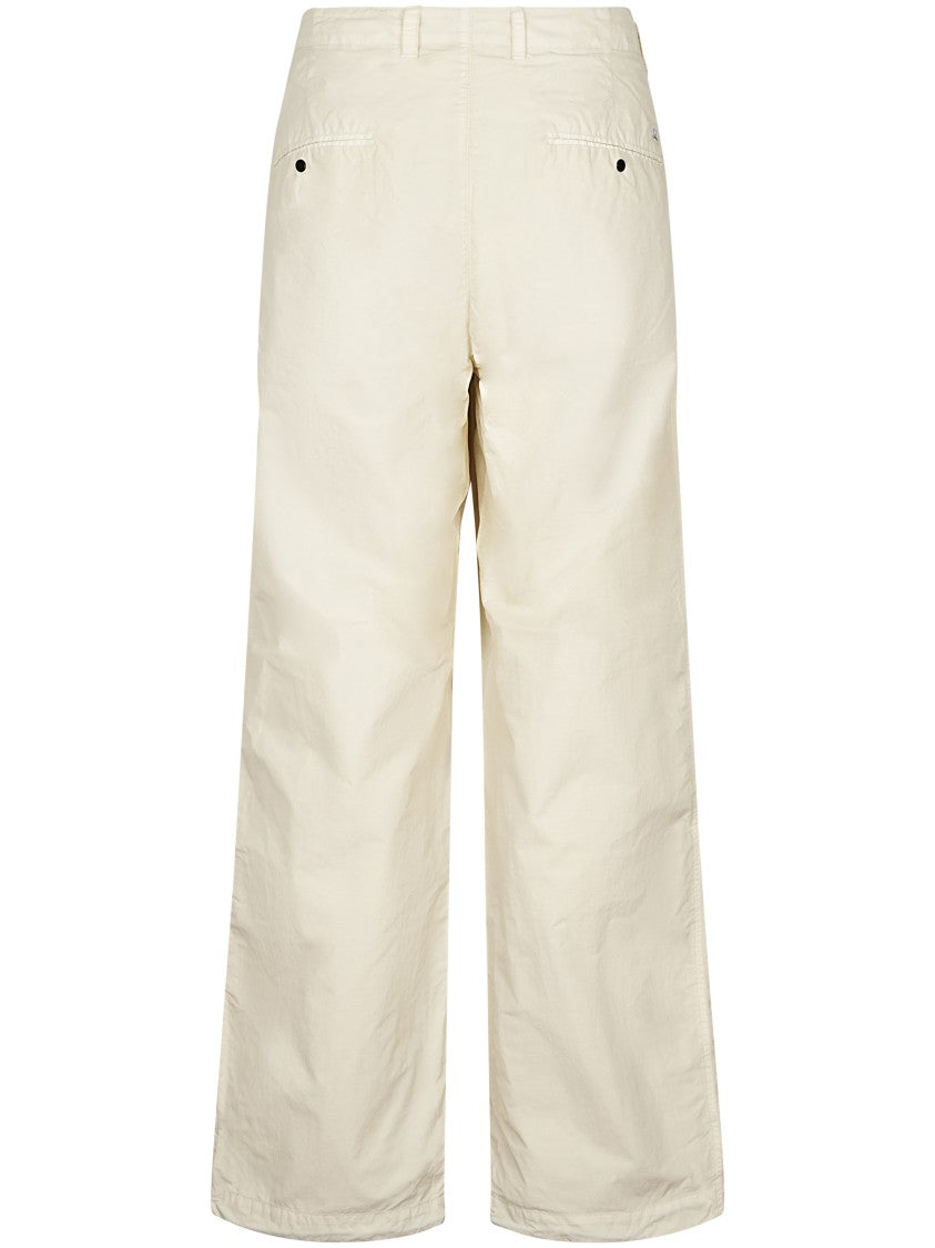 C.P. Company Loose-Fitting Nylon Trousers With Wide Leg