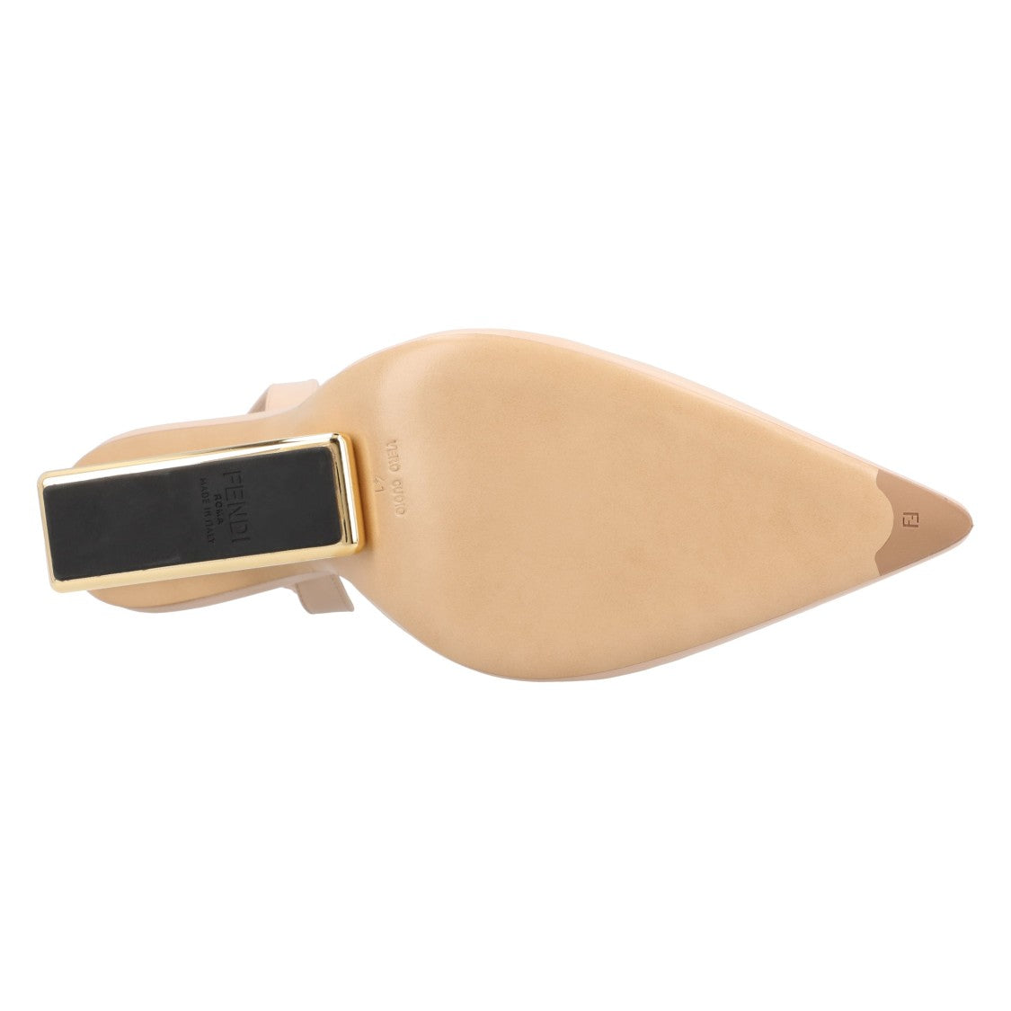 Fendi First Leather Slingbacks