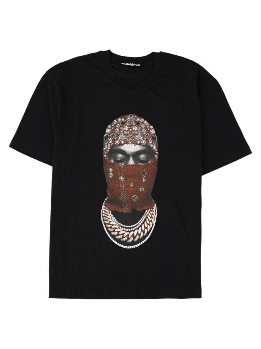 Ih Nom Uh Nit Black Bold Bandana Artwork Graphic T-Shirt