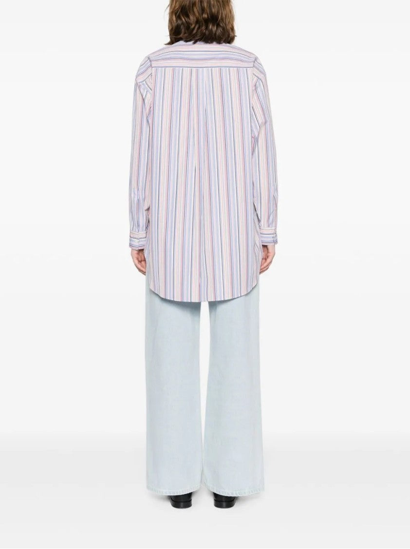Etro Multicolor Striped Button-Down Shirt