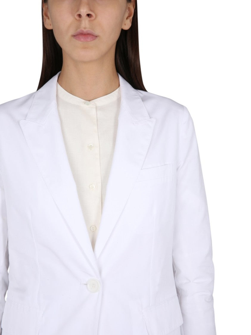 Aspesi V-Neck Jacket With Tailored Silhouette