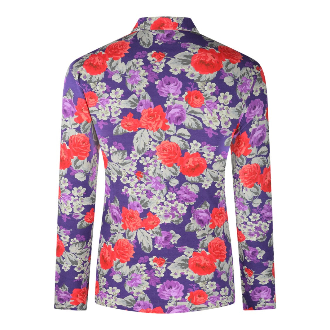 Acne Studios Floral Patterned Button-Down Long Sleeve Shirt