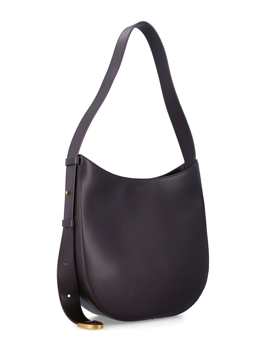 Sessùn Grande Amo Leather Hobo Bag