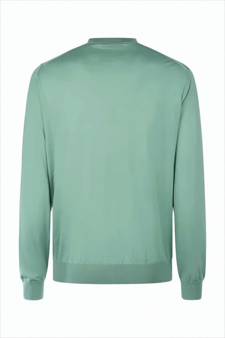 Prada Relaxed Fit Green Wool Sweater