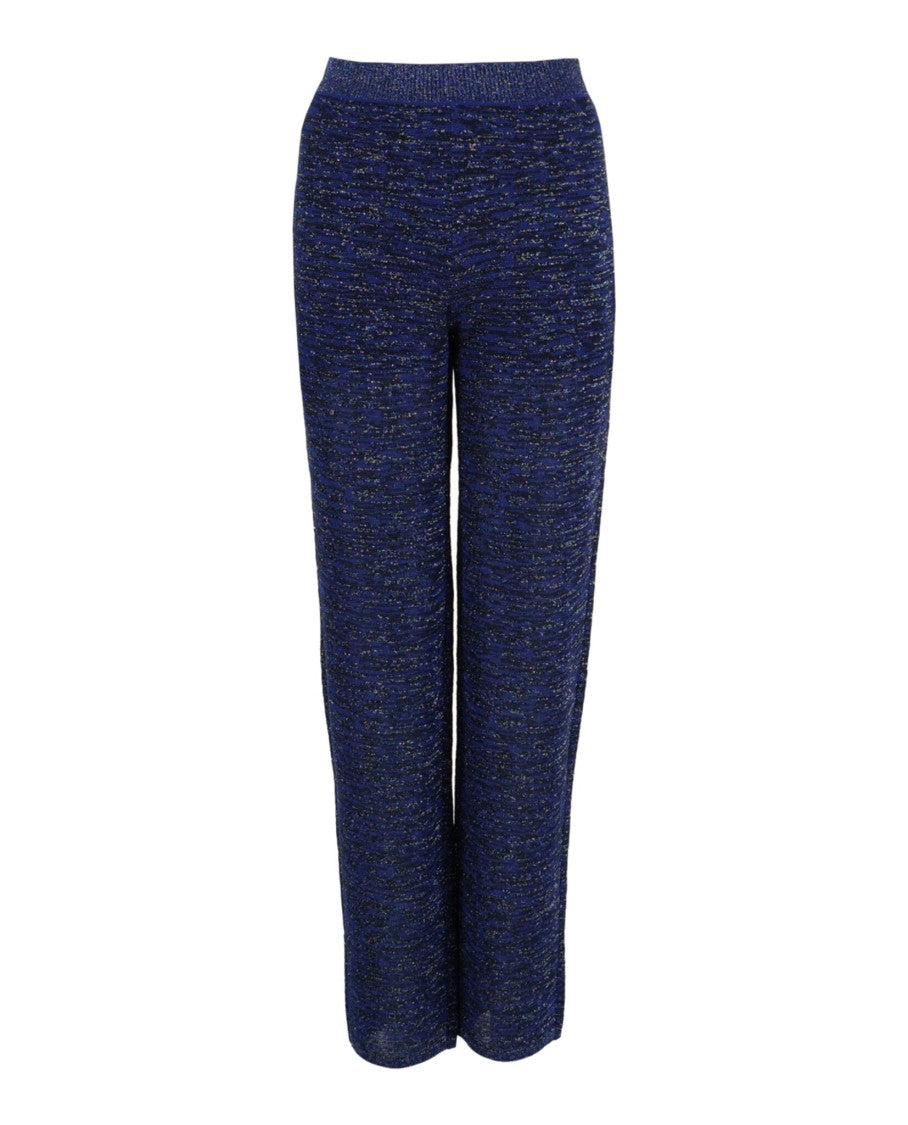 M Missoni Metallic Crochet Pants