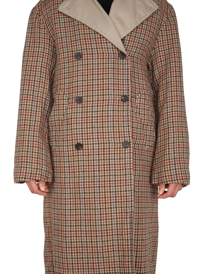 Balenciaga Reversible Oversized Trench Coat With Contemporary Design
