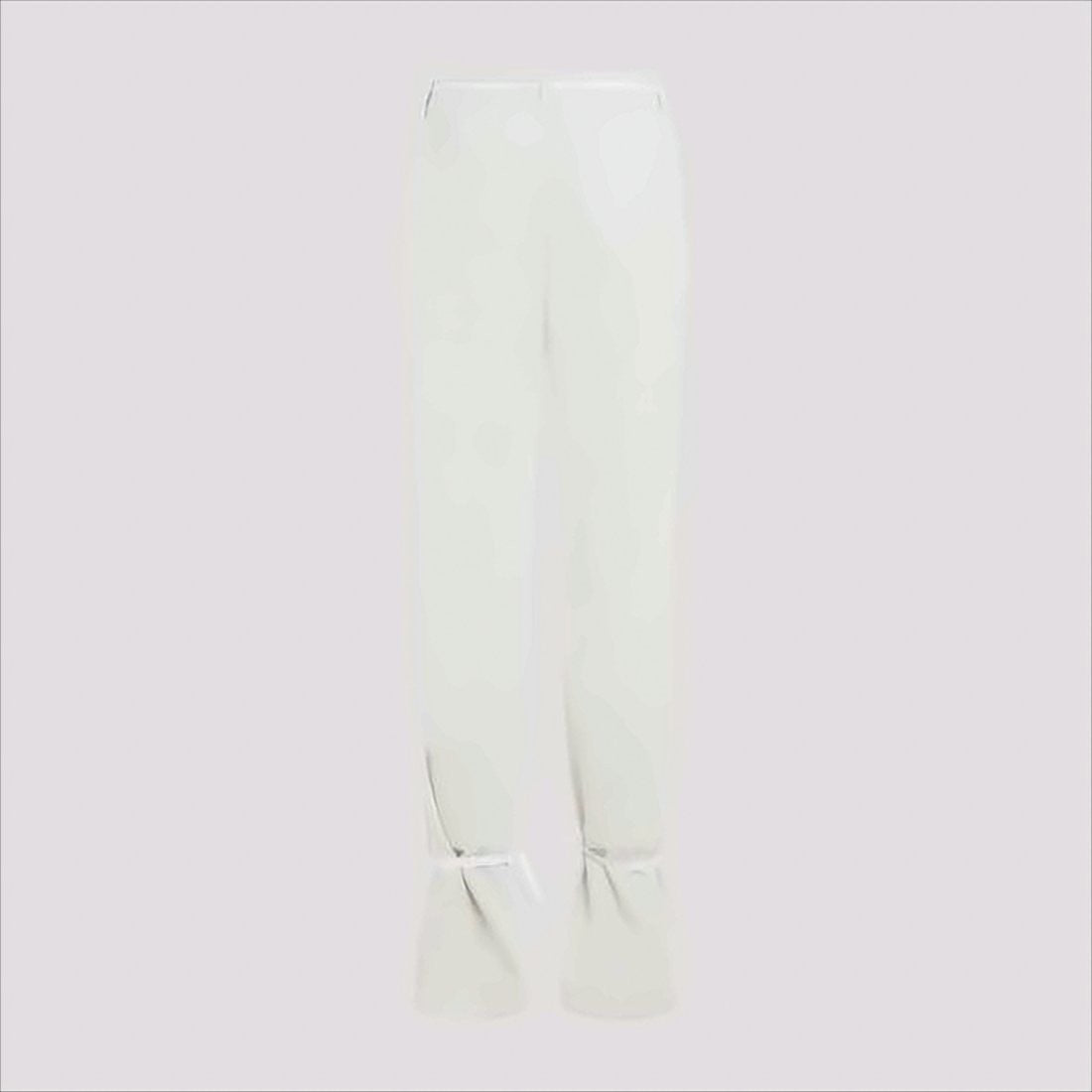 Lemaire Relaxed Fit Straight Pants With Drawstring Waist And Flared Cuffs