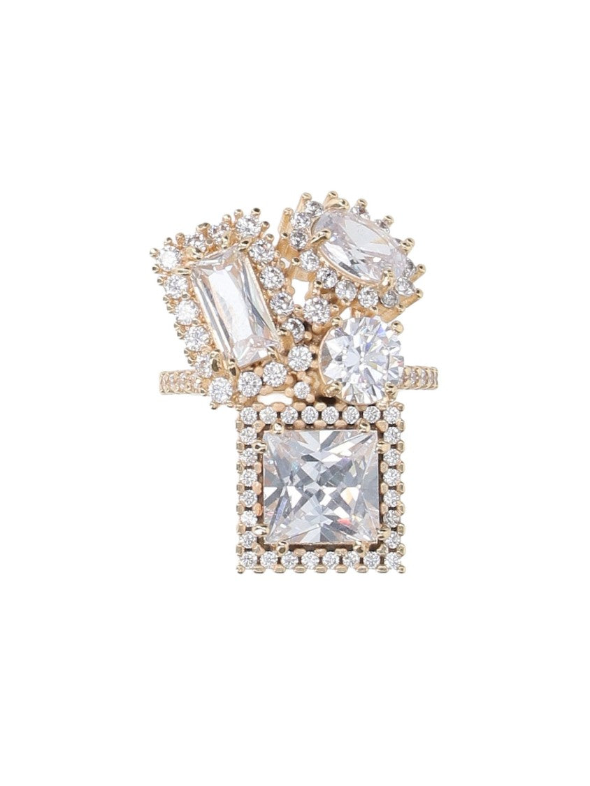 Maison Margiela Gold Stone Ring