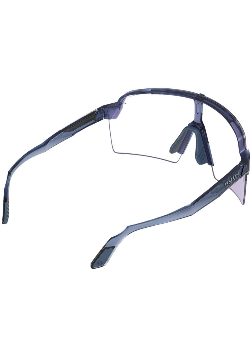 Rudy Project Wraparound Sunglasses With Translucent Smoky Lens