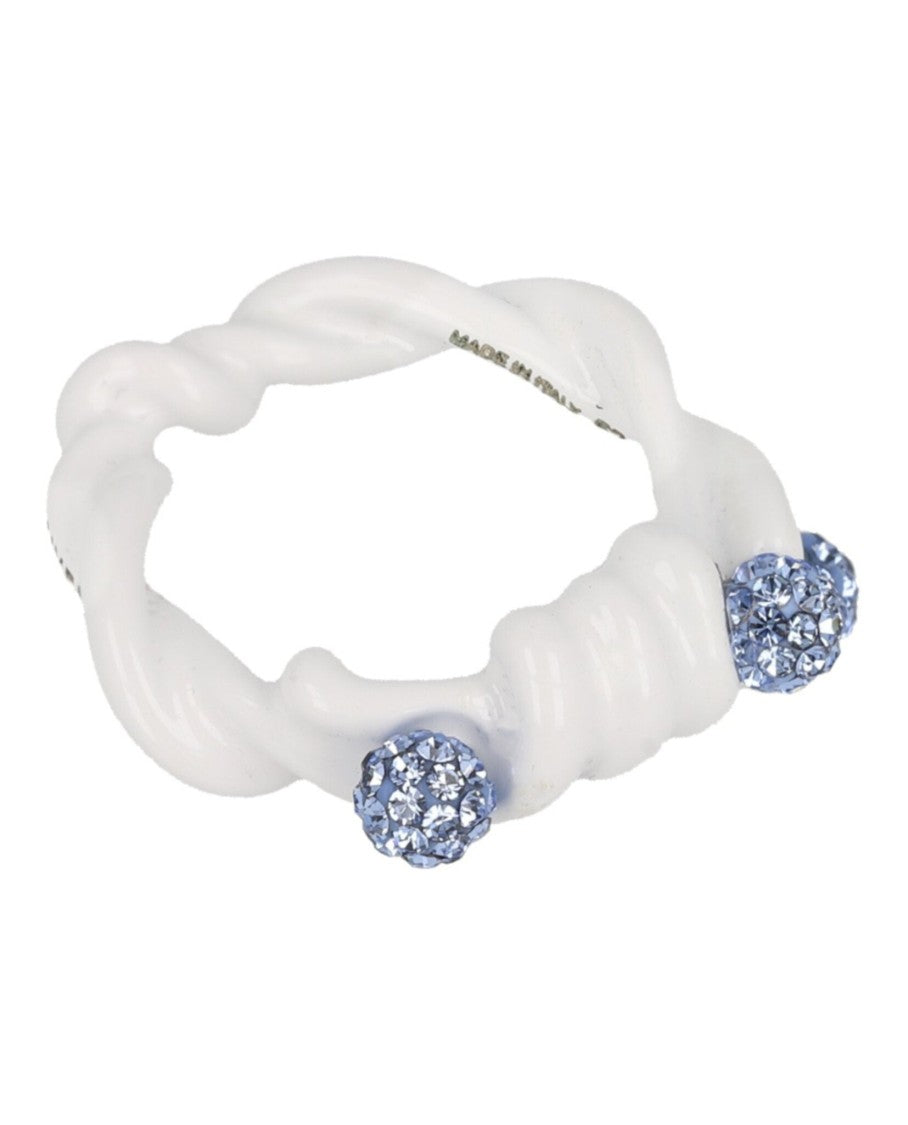 Givenchy Twisted Crystal Ring