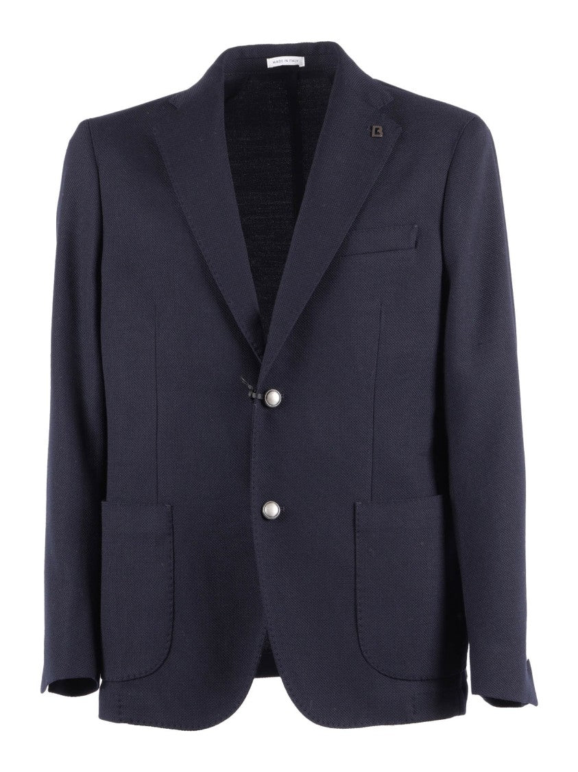 Breras Tailored Men's Jacket In Virgin Wool Blend