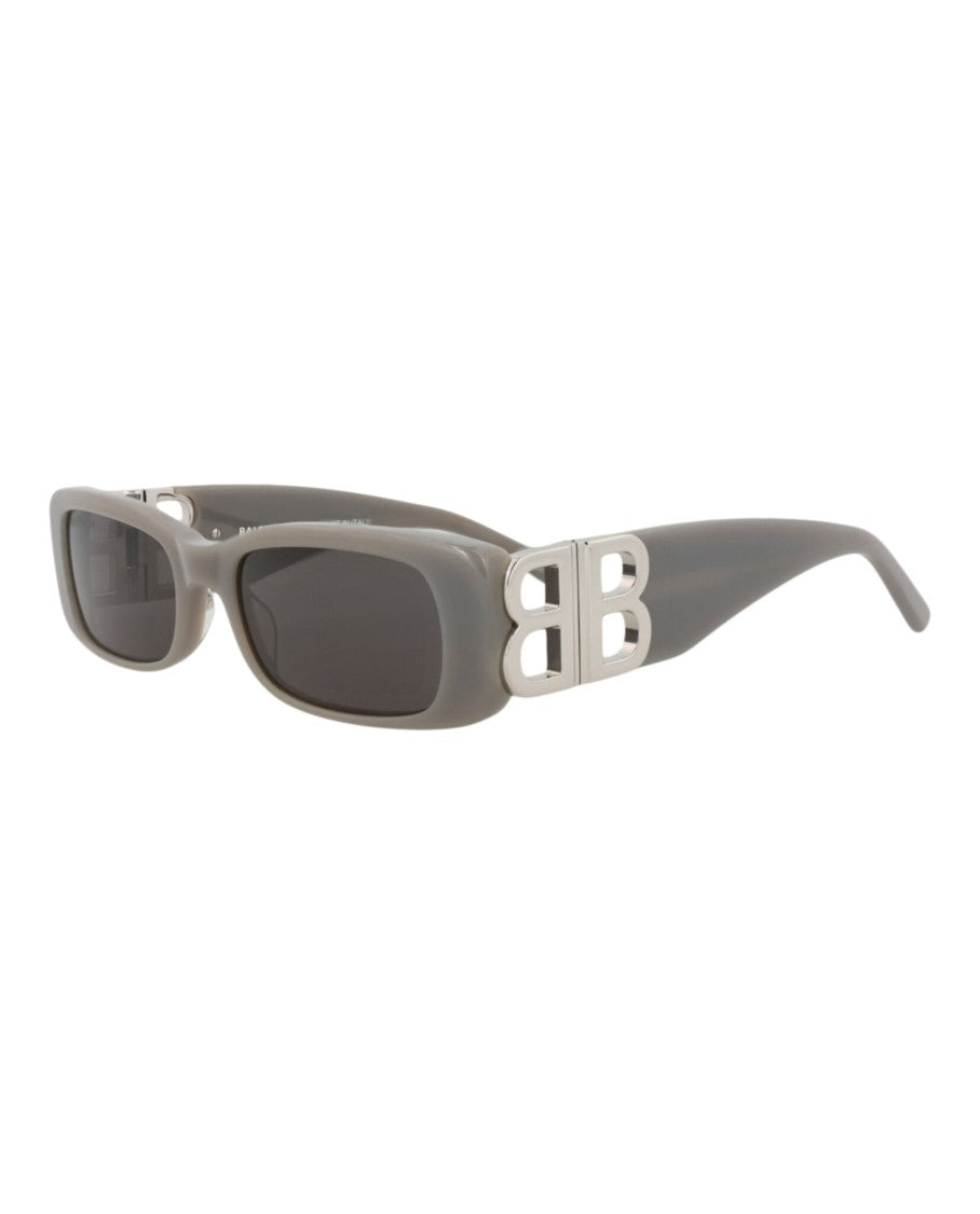 Balenciaga Square-Frame Recycled Acetate Sunglasses