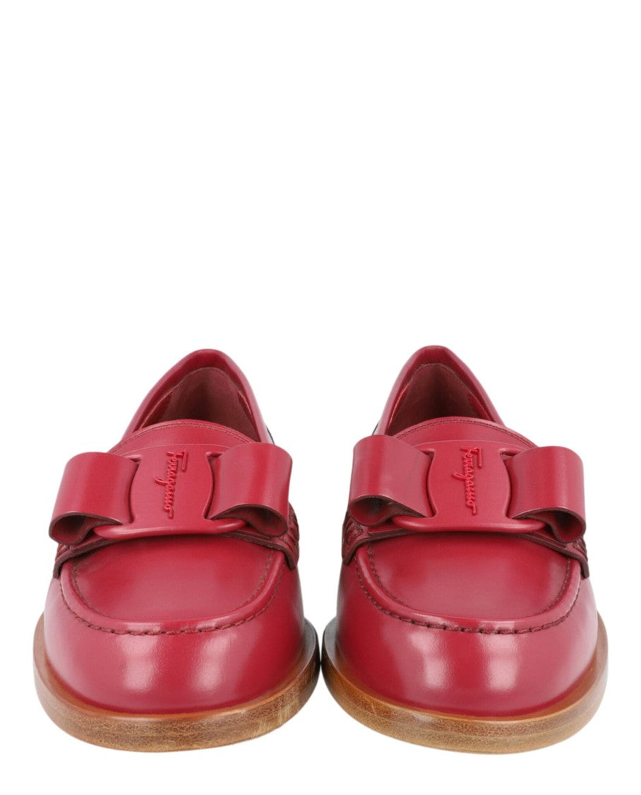 Ferragamo Vivaldo Leather Loafer