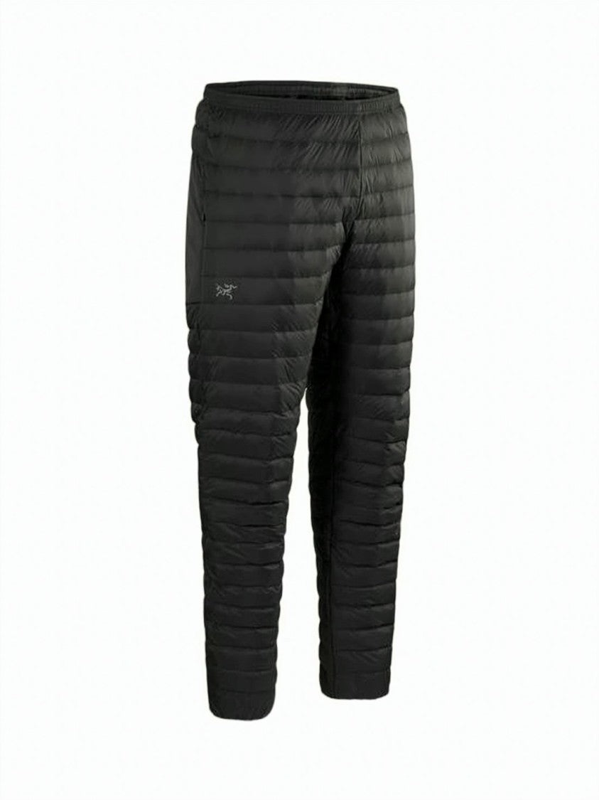 Arc'teryx Quilted Black Straight Pants With Insulated Design