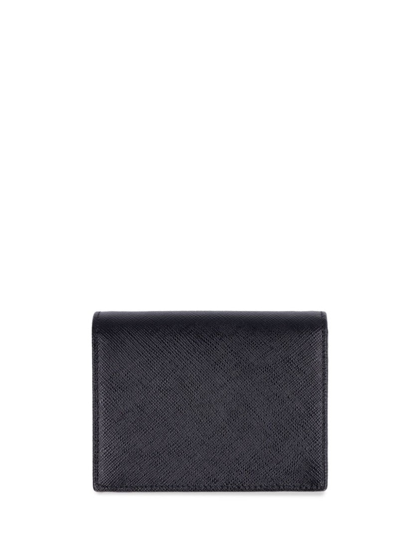 Prada Textured Calf Leather Wallet