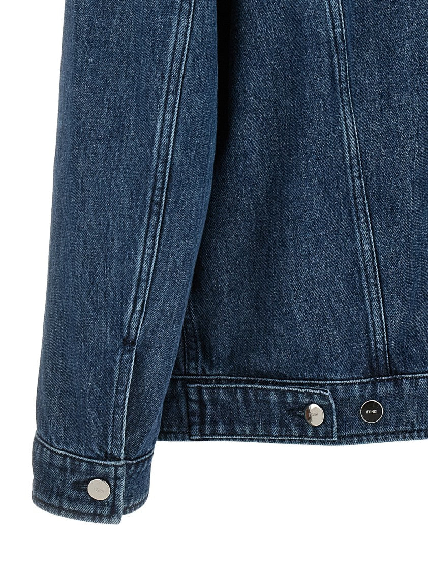 Fendi 'Ff Selleria' Denim Jacket