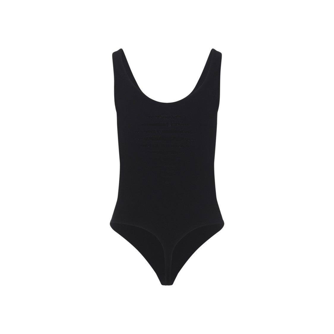 Wolford Scoop Neck Bodysuit With High-Cut Leg Design