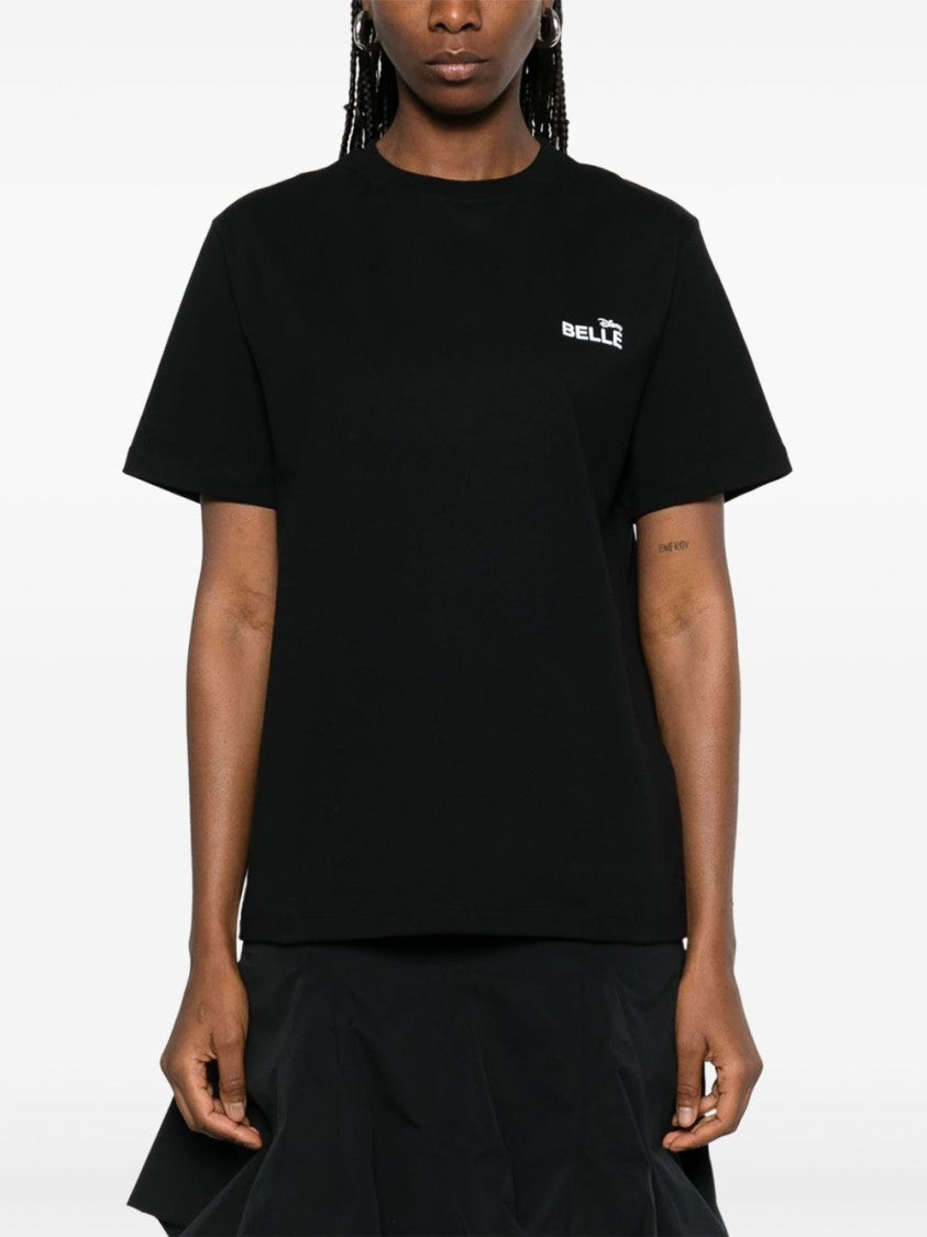 Coperni Classic Black T-Shirt With Subtle Logo