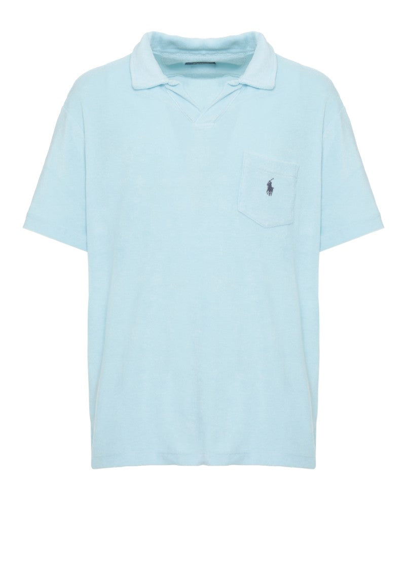 Polo Ralph Lauren Light Blue Pony Cotton Polo Shirt