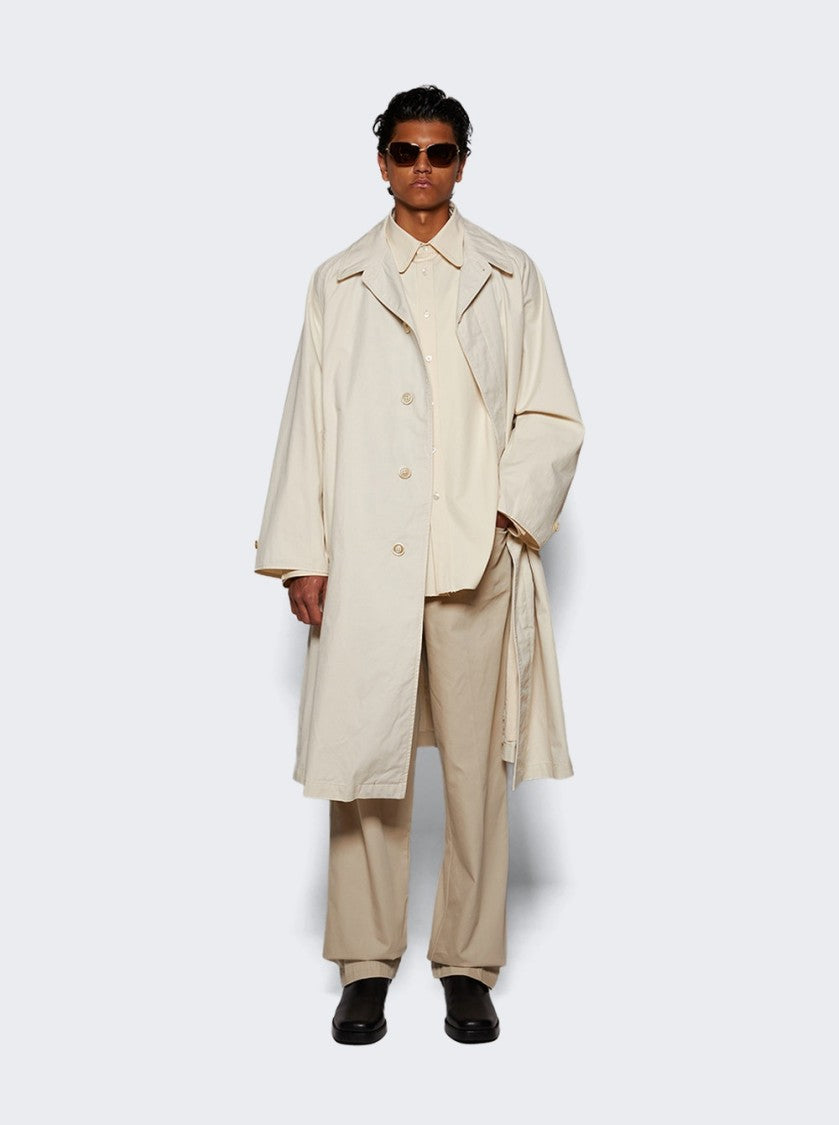 Maison Margiela Trench Coat Ivory