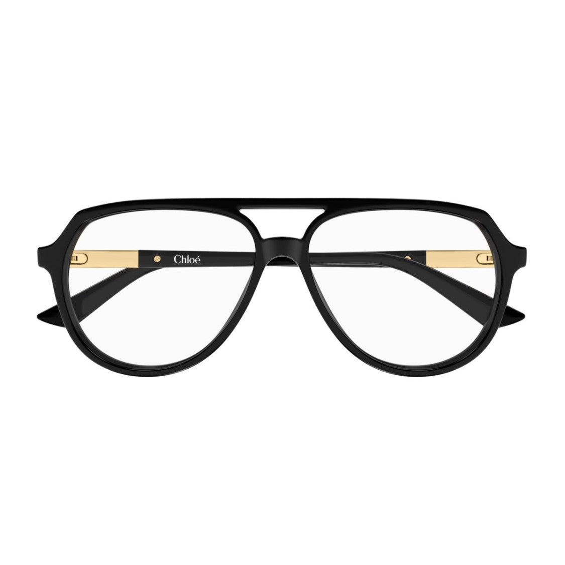 Chloé Black Ch0366o Aviator Oversized Acetate Sunglasses