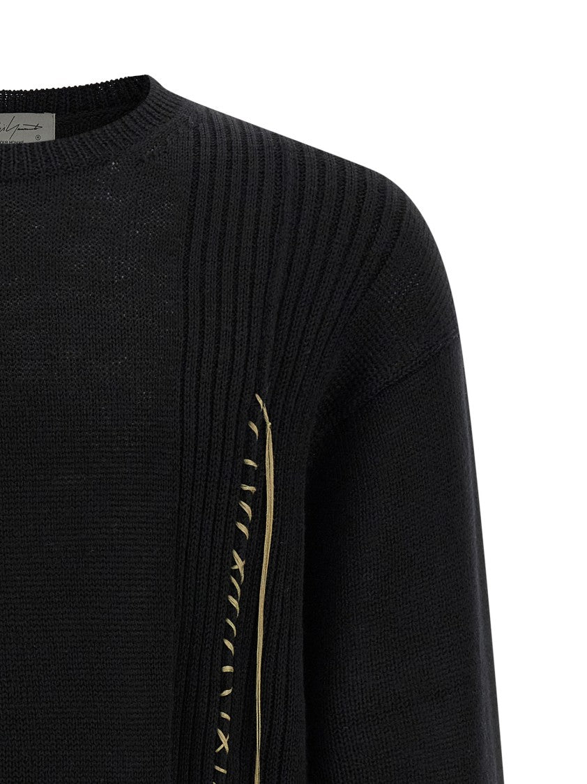Yohji Yamamoto Hem Wool Sweater