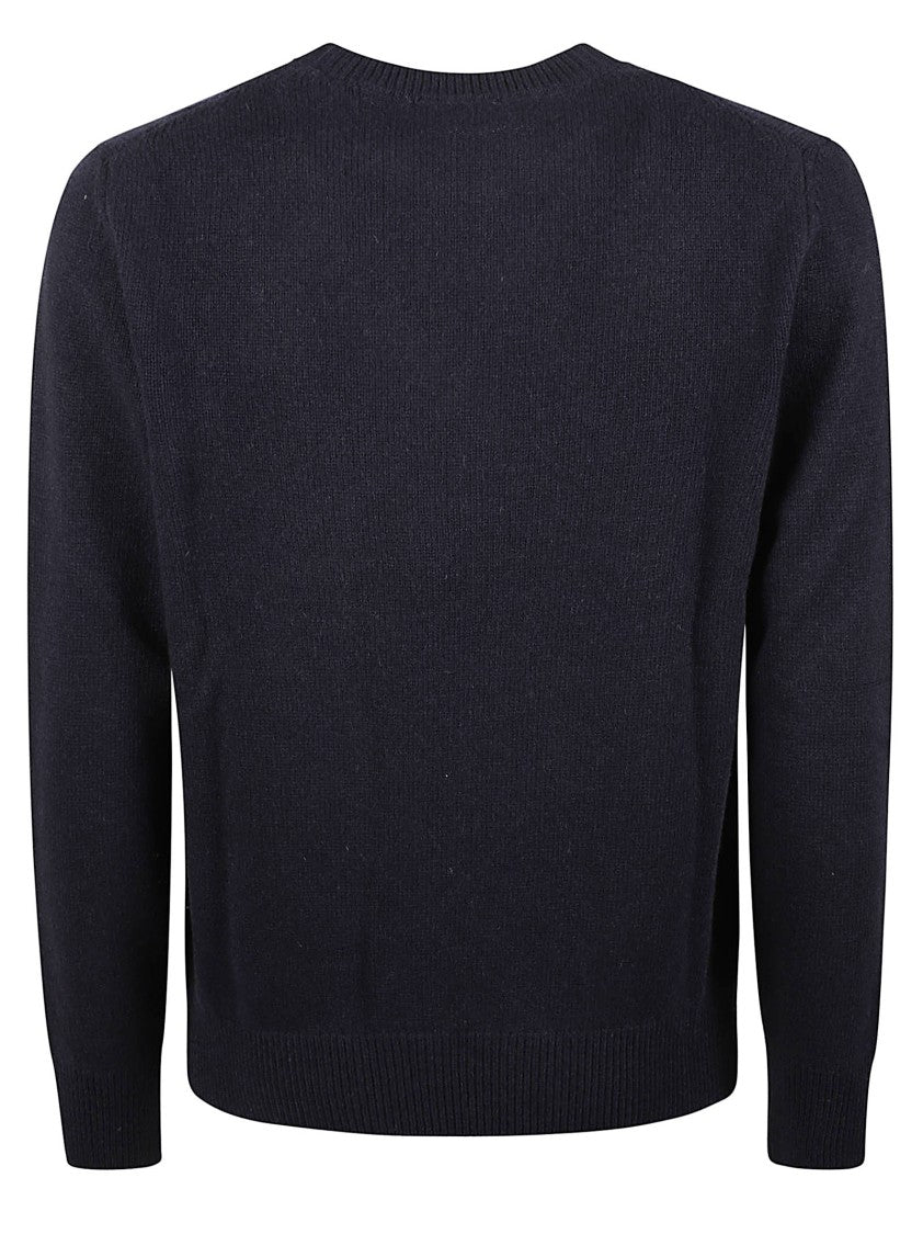 Aragona Fine Knit Round Neck Pure Cashmere Sweater