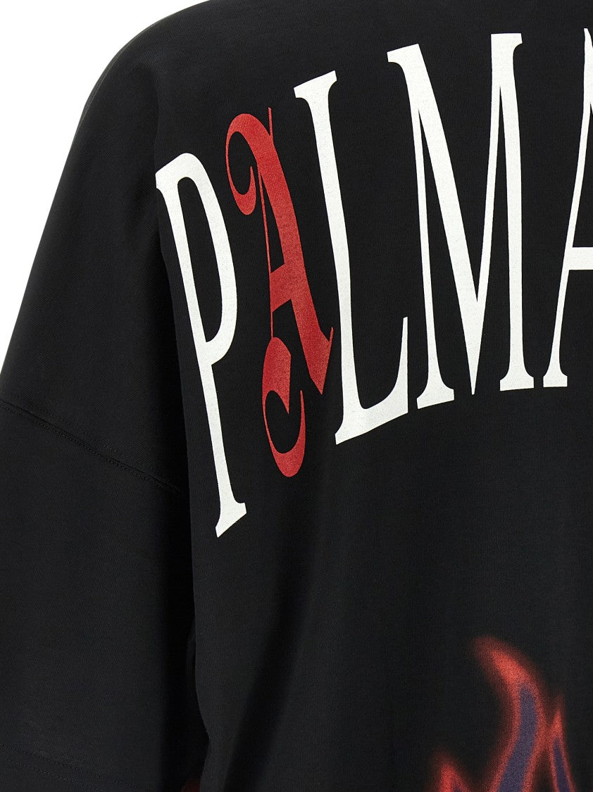 Palm Angels 'Flames' T-Shirt