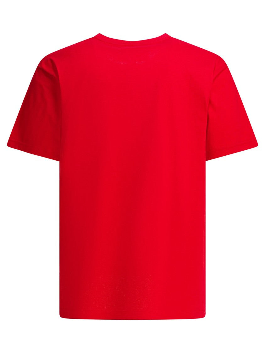 Valentino Red Graphic Print T-Shirt