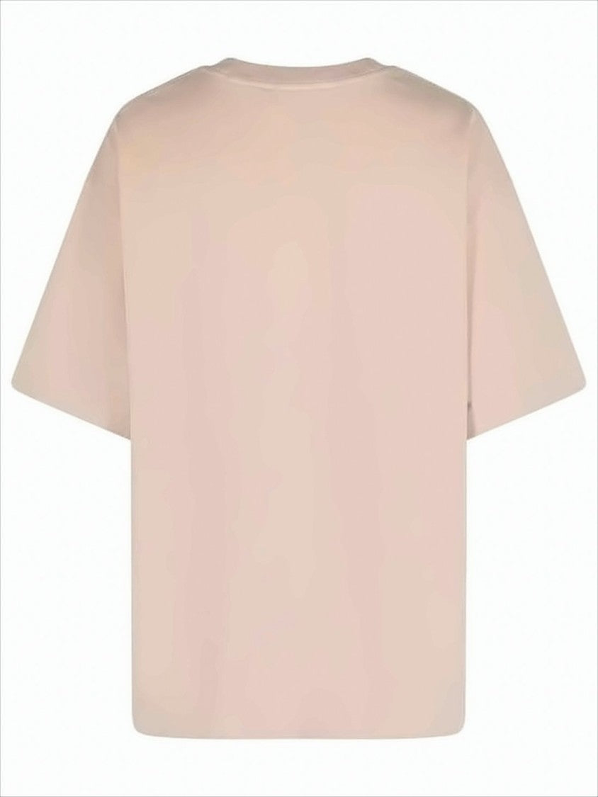 Acne Studios Loose-Fitting Short-Sleeve T-Shirt With Bow Graphic