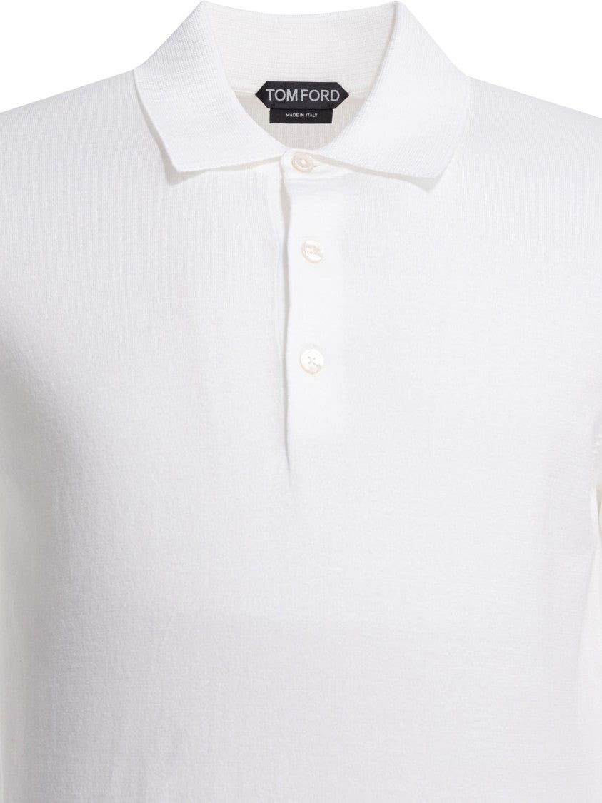 Tom Ford Cotton Knit Polo Shirt