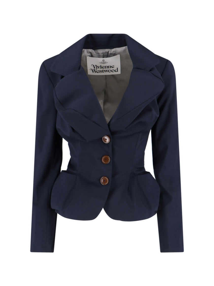 Vivienne Westwood "Drunken Tailored" Blazer – Navy